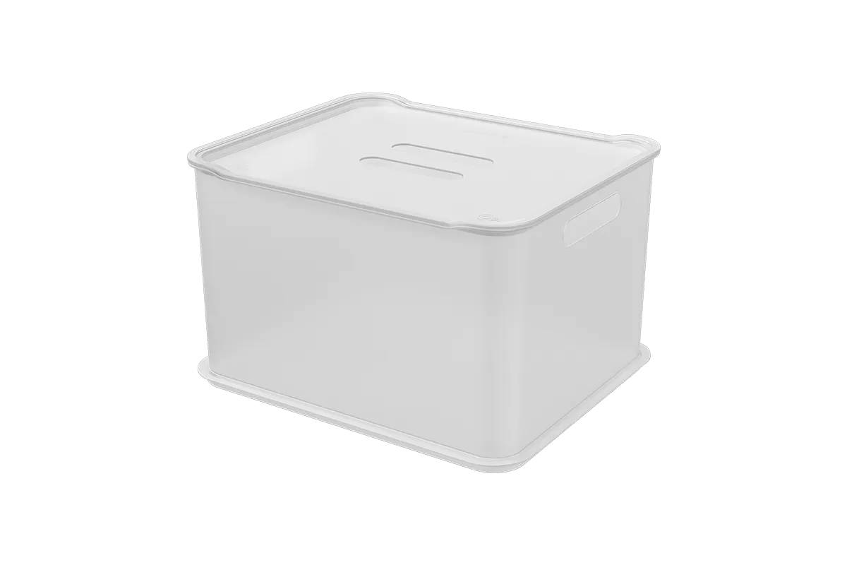 caixa organizadora com tampa 23,9 litros