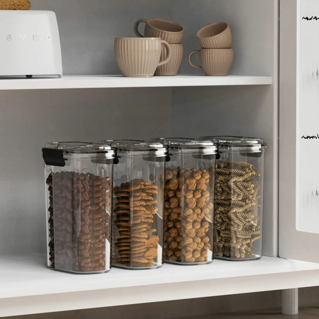 conjunto de porta mantimentos coza easy 4 pecas 6906 10 d1d26d7f5a591207527965ded3a04714