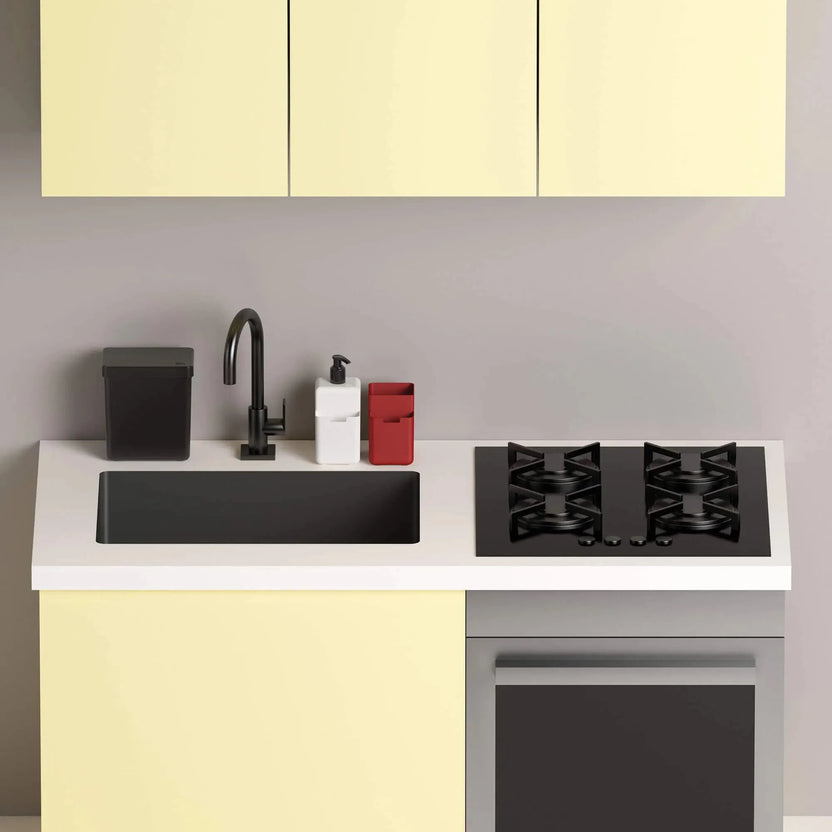 lixeira com tampa single 2,5 litros